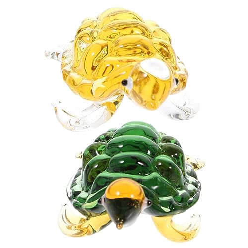 TOPBATHY Glasschildkröte Lebendige Schildkröte Bastelornament Tischdekoration Für Wohnzimmer TOPBATHY Glasschildkröte Lebendige Schildkröte Bastelornament Tischdekoration Für Wohnzimmer von TOPBATHY