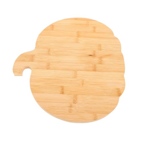 TOPBATHY Halloween Kürbis Holz Servierplatte für Käse Fleisch Gemüse Obst Charcuterie Brett Festliche Herbstdeko für Küche und Partys von TOPBATHY