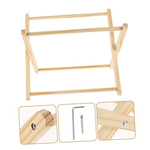 TOPBATHY Handgefertigtes Macramee Aufbewahrungsregal Faltbarer Leichter Magazinhalter aus Holz Vielseitig für Zeitungen Bücher und Dekoration Platzsparend und Tragbar für Wohnräume TOPBATHY Handgefertigtes Macramee Aufbewahrungsregal Faltbarer Leichter Magazinhalter aus Holz Vielseitig für Zeitungen Bücher und Dekoration Platzsparend und Tragbar für Wohnräume von TOPBATHY
