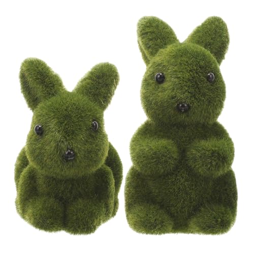 TOPBATHY Hasen Zubehör Kaninchen Spielzeug 2 Stück Hasenschmuck Dekorative Kaninchenfiguren Aus Hochwertigem Harz Für Die Innendekoration Ideal Für Tisch Und Ostertisch Dekorationen Perfekt Für TOPBATHY Hasen Zubehör Kaninchen Spielzeug 2 Stück Hasenschmuck Dekorative Kaninchenfiguren Aus Hochwertigem Harz Für Die Innendekoration Ideal Für Tisch Und Ostertisch Dekorationen Perfekt Für von TOPBATHY