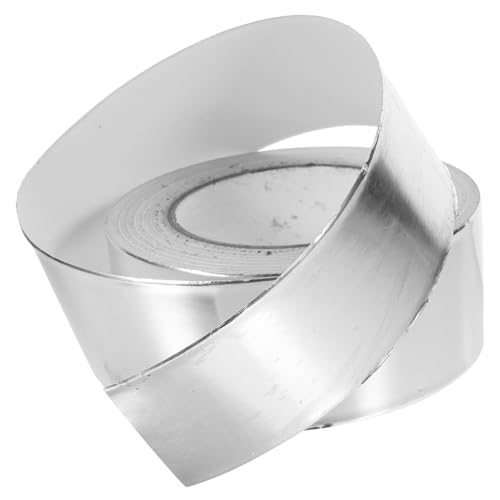 TOPBATHY Hitzebeständiges Aluminiumfolie Klebeband Rolle mit Leitfähigem Kleber Wasserdichtes Isolierband für Elektrische Reparaturen Dämmung Abdichtung und Heizungsrohrisolierung TOPBATHY Hitzebeständiges Aluminiumfolie Klebeband Rolle mit Leitfähigem Kleber Wasserdichtes Isolierband für Elektrische Reparaturen Dämmung Abdichtung und Heizungsrohrisolierung von TOPBATHY