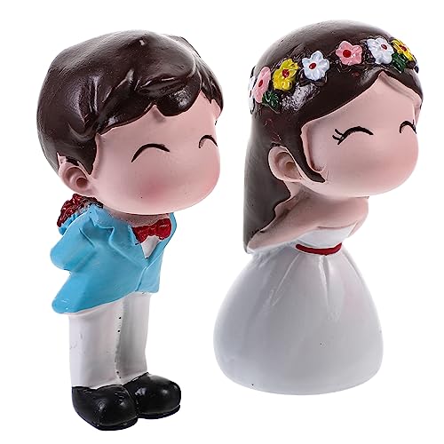 TOPBATHY Hochzeitskuchen Ornament Kuss Paar Dekoration Aus Resin Für Kreative Kuchendekoration Ideal Für Hochzeiten Und Feierliche Anlässe TOPBATHY Hochzeitskuchen Ornament Kuss Paar Dekoration Aus Resin Für Kreative Kuchendekoration Ideal Für Hochzeiten Und Feierliche Anlässe von TOPBATHY