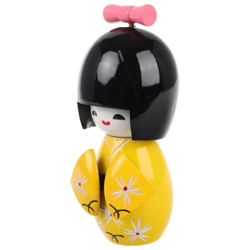 TOPBATHY Japanische Kimono-puppenfigur Traditionelle Holzpuppen Strand-wanddekoration Asiatische Sammlerstatuen Für Das Zuhause Und Das Büro TOPBATHY Japanische Kimono-puppenfigur Traditionelle Holzpuppen Strand-wanddekoration Asiatische Sammlerstatuen Für Das Zuhause Und Das Büro von TOPBATHY