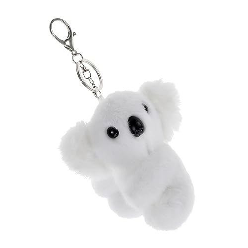 TOPBATHY Koala-Schlüsselanhänger schlüsselanhänger schlüsselanhänger für Ringknopf transparenter Schutz Haken schöner Plüsch-Schlüsselanhänger dekorativer Taschenanhänger Weiß TOPBATHY Koala-Schlüsselanhänger schlüsselanhänger schlüsselanhänger für Ringknopf transparenter Schutz Haken schöner Plüsch-Schlüsselanhänger dekorativer Taschenanhänger Weiß von TOPBATHY