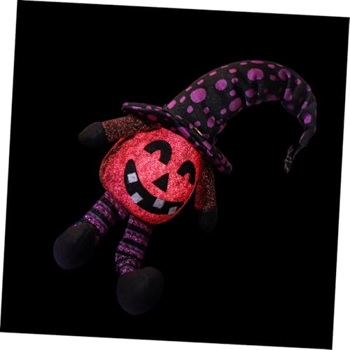 TOPBATHY Kürbis Laterne Ornament Halloween-hexenkostüm Halloween-kuscheltiere Beleuchteter Halloween-zwerg Kessel Halloween Hexenbesen Plüschtiere Halloween-verzierung Violett Stoff TOPBATHY Kürbis Laterne Ornament Halloween-hexenkostüm Halloween-kuscheltiere Beleuchteter Halloween-zwerg Kessel Halloween Hexenbesen Plüschtiere Halloween-verzierung Violett Stoff von TOPBATHY