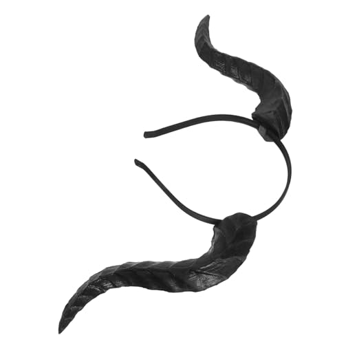 TOPBATHY Leichtes Abnehmbares Hörner-stirnband mit Elastischem Band Halloween Tier-stirnband für Damen und Herren für Cosplay Karneval Festivals und Party-kostüme TOPBATHY Leichtes Abnehmbares Hörner-stirnband mit Elastischem Band Halloween Tier-stirnband für Damen und Herren für Cosplay Karneval Festivals und Party-kostüme von TOPBATHY