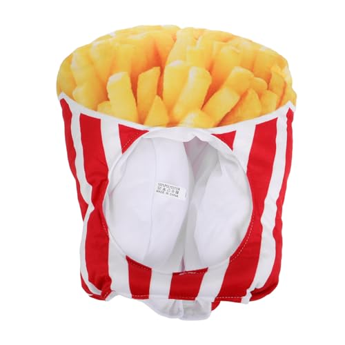 TOPBATHY Lustiger Pommes Frites Plüsch Hut Cosplay Kopfschmuck Partyzubehör für Karneval Halloween Thanksgiving Erwachsene Kreative Festival Kopfbedeckung TOPBATHY Lustiger Pommes Frites Plüsch Hut Cosplay Kopfschmuck Partyzubehör für Karneval Halloween Thanksgiving Erwachsene Kreative Festival Kopfbedeckung von TOPBATHY