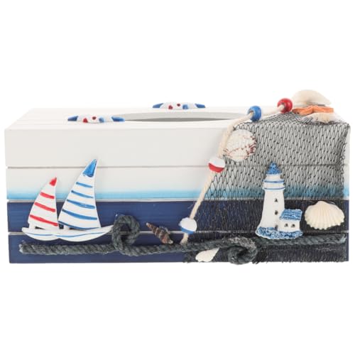 TOPBATHY Mediterrane Taschentuchbox Aus Holz, Dekorative KosmetiktüCherbox Mit Magnetverschluss, NachfüLlbare Tissue Box FüR Wohnzimmer, Schlafzimmer Und BüRo TOPBATHY Mediterrane Taschentuchbox Aus Holz, Dekorative KosmetiktüCherbox Mit Magnetverschluss, NachfüLlbare Tissue Box FüR Wohnzimmer, Schlafzimmer Und BüRo von TOPBATHY
