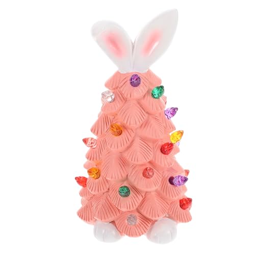 TOPBATHY Osterhasen Lichter Hasenstatue Dekoration Hase Tischdekoration Leuchtender Hasenbaum Miniatur Kaninchen Mit Licht Hasen Skulptur Dekoration Hasenfigur Rosa Harz TOPBATHY Osterhasen Lichter Hasenstatue Dekoration Hase Tischdekoration Leuchtender Hasenbaum Miniatur Kaninchen Mit Licht Hasen Skulptur Dekoration Hasenfigur Rosa Harz von TOPBATHY