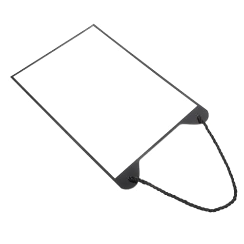 TOPBATHY Preisschild Einzelhandelsetiketten Display Shop Halter Blanko Einzelhandelsschilder Ladenschilder Hängeschild Ständer Preise Schild Acryl von TOPBATHY