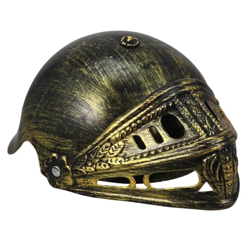 TOPBATHY Römischer Soldatenhelm Mittelalterlicher Ritter Helm Cosplay Party Karneval Foto Requisit für Herren Einfache Handhabung Einzigartiges Design Leicht zu Reinigen von TOPBATHY