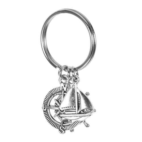 TOPBATHY Schlüsselanhänger Mit Maritimem Schlüsselanhänger Kreuzfahrtschiff Essentials Nautisch Zubehör Für Kreuzfahrtschiffe Schlüsselbund Autozubehör Zinklegierung Silver TOPBATHY Schlüsselanhänger Mit Maritimem Schlüsselanhänger Kreuzfahrtschiff Essentials Nautisch Zubehör Für Kreuzfahrtschiffe Schlüsselbund Autozubehör Zinklegierung Silver von TOPBATHY