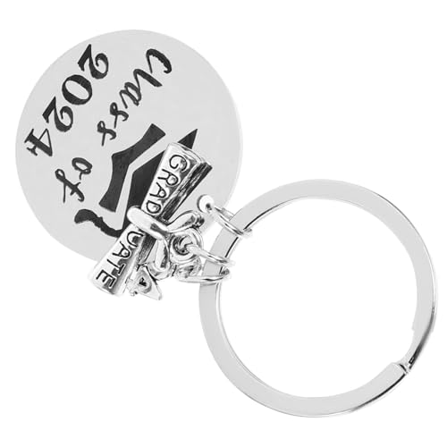 TOPBATHY Schlüsselanhänger für die Abschlusssaison Schlüsselketten Geld Schlüsselanhänger-Clip Ring abnehmbar 2024 Schlüsselanhänger- einzigartiger Schlüsselanhänger Rostfreier Stahl TOPBATHY Schlüsselanhänger für die Abschlusssaison Schlüsselketten Geld Schlüsselanhänger-Clip Ring abnehmbar 2024 Schlüsselanhänger- einzigartiger Schlüsselanhänger Rostfreier Stahl von TOPBATHY