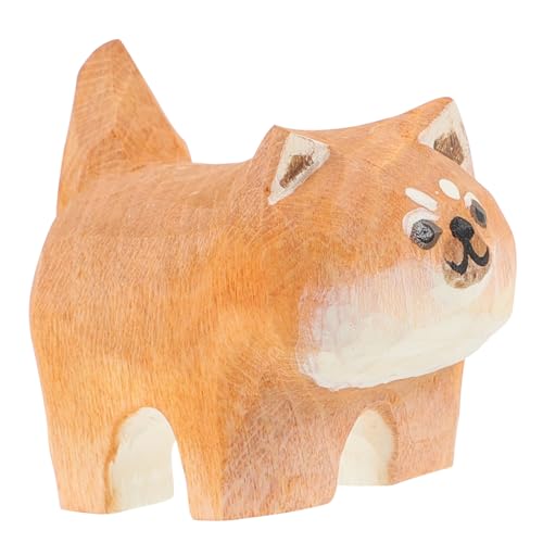 TOPBATHY Schnitzereien Aus Holz Tierspielzeug Urnen Gießen Hund Geburtstagstorte Tiere Welpe Hundekuchen Holzornamente Für Das Kunsthandwerk Holzschnitzen Miniatur-hundefiguren Linde TOPBATHY Schnitzereien Aus Holz Tierspielzeug Urnen Gießen Hund Geburtstagstorte Tiere Welpe Hundekuchen Holzornamente Für Das Kunsthandwerk Holzschnitzen Miniatur-hundefiguren Linde von TOPBATHY