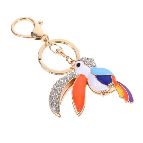 TOPBATHY Sommer Schlüsselanhänger Tragetasche Metall Schlüsselring Rucksack Anhänger Bling Schlüsselanhänger Handtaschen Anhänger Taschen Ornament Handtaschen Schlüsselanhänger von TOPBATHY