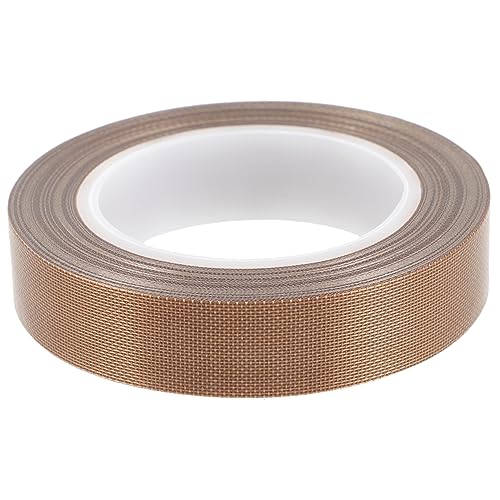 TOPBATHY Teflonband Thermoband Handsiegelband Klebeband für Vakuumierer Maschine Essen Und Vakuumierband Vakuumbeutel für Lebensmittel Ofen Hochtemperaturdichtungsband PTFE-Dichtungsband von TOPBATHY