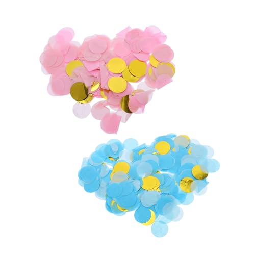 TOPBATHY Teiliges Shower Konfetti Rundes Papierkonfetti Sanftem Rosa und Blau Nachhaltige Streudeko für Reveal Party Einfache Anwendung und Leichte Farbmischung TOPBATHY Teiliges Shower Konfetti Rundes Papierkonfetti Sanftem Rosa und Blau Nachhaltige Streudeko für Reveal Party Einfache Anwendung und Leichte Farbmischung von TOPBATHY