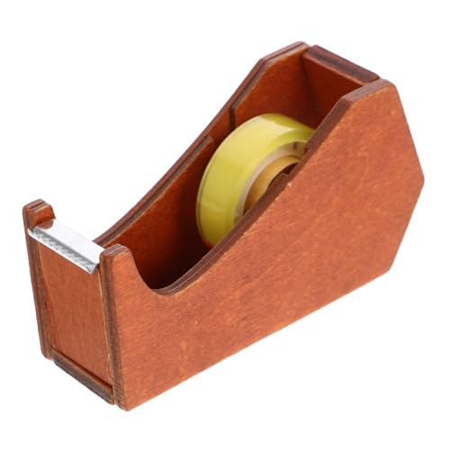 TOPBATHY Tierformbandschneider Minimalistisch Bandhalter Klebrig Bandspender Ziehen Um Maler Cutter Klebeband Mit Abroller Wickeln Farbe Abklebeband Washi-tape-halter Holz von TOPBATHY