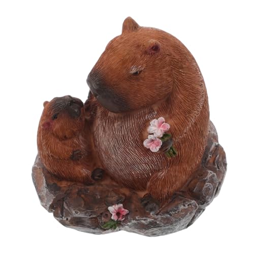 TOPBATHY Tierschmuck für Mutter und Kind Mutter-Ornament Muttertag Dekorationen Simulation Tiermodell tierisches Partyzubehör Simulationstierspielzeug Ornament Handwerk Harz Hellbraun TOPBATHY Tierschmuck für Mutter und Kind Mutter-Ornament Muttertag Dekorationen Simulation Tiermodell tierisches Partyzubehör Simulationstierspielzeug Ornament Handwerk Harz Hellbraun von TOPBATHY