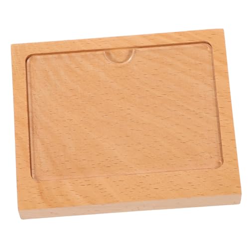 TOPBATHY Tischschildhalter Aus Holz Stabiler Schilderständer Mit Schrägem Design Einfacher Von Preisschildern Etiketten Bäckereien Veranstaltungen von TOPBATHY