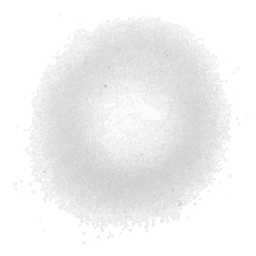 TOPBATHY Transparente Glasperlen Hochtransparente Glasnuggets Kratzfeste Runde Perlen für Schmuckherstellung Bastelarbeiten Dekorative Beleuchtung Temperaturbeständig Pflegeleicht von TOPBATHY