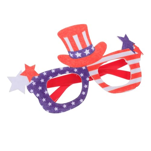 TOPBATHY Unabhängigkeitstag Brille für Erwachsene und Patriotische Partybrille für Festliche Anlässe Ergonomisches Design Robuste Verarbeitung für Fotos und Feiern mit Sternen TOPBATHY Unabhängigkeitstag Brille für Erwachsene und Patriotische Partybrille für Festliche Anlässe Ergonomisches Design Robuste Verarbeitung für Fotos und Feiern mit Sternen von TOPBATHY