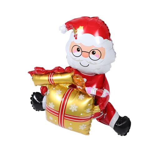 TOPBATHY Weihnachtsmann-ballon Festonlicht Ballondekoration Ballons Dekoration Weihnachts-schneekugel Gänseblümchen Ballons Lichterketten Ballonbogen-kit Aufblasen Aluminiumfolie Golden TOPBATHY Weihnachtsmann-ballon Festonlicht Ballondekoration Ballons Dekoration Weihnachts-schneekugel Gänseblümchen Ballons Lichterketten Ballonbogen-kit Aufblasen Aluminiumfolie Golden von TOPBATHY