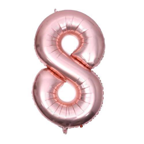 TOPBATHY Zahl 80 Luftballon Rosé Jumbo Folienballon Für Geburtstagsfeiern Jubiläen Und Fotorequisiten Partydekoration Für Besondere Anlässe TOPBATHY Zahl 80 Luftballon Rosé Jumbo Folienballon Für Geburtstagsfeiern Jubiläen Und Fotorequisiten Partydekoration Für Besondere Anlässe von TOPBATHY