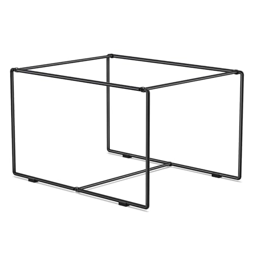 TOPCJ Hängeregistischer Ordner in Briefgröße, robustes Metall, schwarz, 40,6 x 24,5 x 31,5 cm, geeignet für legale Briefforme, Einzel-/erweiterbare/Manila-Ordner, Büro/Zuhause/Klassenzimmer von TOPCJ