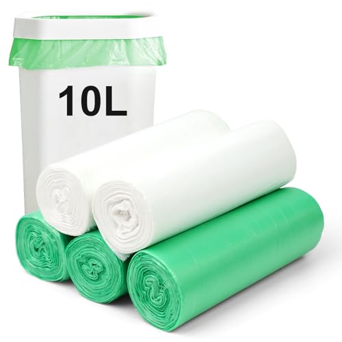 100 Stück Kompostierbare Müllbeutel, Dicker Abbaubarer Müllsack 10L, Reißfeste Bio Beutel Küchen Lebensmittel Abfallbeutel, Biomüllbeutel Hygienebeutel für Küche, Büro, Wohnzimmer(45 x 50 cm) 100 Stück Kompostierbare Müllbeutel, Dicker Abbaubarer Müllsack 10L, Reißfeste Bio Beutel Küchen Lebensmittel Abfallbeutel, Biomüllbeutel Hygienebeutel für Küche, Büro, Wohnzimmer(45 x 50 cm) von TOPCZY