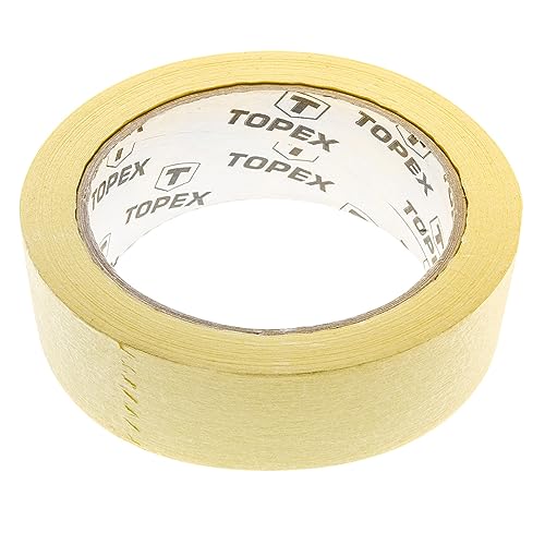 TOPEX Malerband Hochwertiges Universal-Abklebeband, Premium Klebeband für Malerarbeiten und Dekoration - Hilfreich beim Malen - Leicht Abnehmbar Abklebeband - Malerband – 35x30 mm TOPEX Malerband Hochwertiges Universal-Abklebeband, Premium Klebeband für Malerarbeiten und Dekoration - Hilfreich beim Malen - Leicht Abnehmbar Abklebeband - Malerband – 35x30 mm von TOPEX