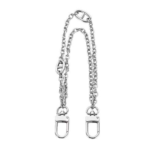 TOPFROP Doppellagige Taschenkette, Metall-Taschengurt mit Schnallen, Retro, Geldbörse, Kettenanhänger für Schultern, Crossbody-Tasche, Dekoration TOPFROP Doppellagige Taschenkette, Metall-Taschengurt mit Schnallen, Retro, Geldbörse, Kettenanhänger für Schultern, Crossbody-Tasche, Dekoration von TOPFROP