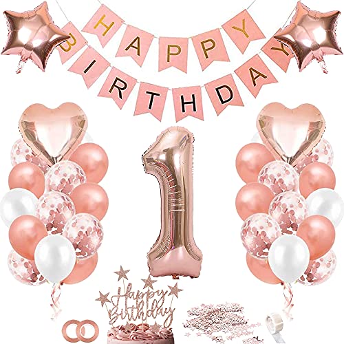 TOPHOPE Luftballon 1. Geburtstag Roségold Folienballon Luftballon Zahlen Geburtstagsdeko Mädchen 1 Jahr Riesen Folienballon Zahl 1 Ballon 1 Deko zum Geburtstag Roségold Happy Birthday TOPHOPE Luftballon 1. Geburtstag Roségold Folienballon Luftballon Zahlen Geburtstagsdeko Mädchen 1 Jahr Riesen Folienballon Zahl 1 Ballon 1 Deko zum Geburtstag Roségold Happy Birthday von TOPHOPE
