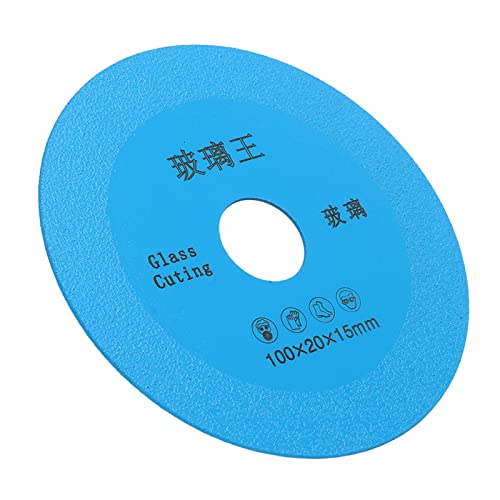 Diamantglas -Schneidscheibe Effizienter Carbidsägen Blatt für Keramikfliesenschleife, Zum Schneiden von Glas, 4 Zoll Dünn (BLUE) von TOPINCN