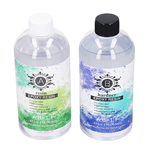 Epoxidharz Abkleber Hochglanzklares Gusskleber für -Beschichtung Tragbares Design für Schmuckherstellung, Handwerk Epoxidharz Abkleber Hochglanzklares Gusskleber für -Beschichtung Tragbares Design für Schmuckherstellung, Handwerk von TOPINCN