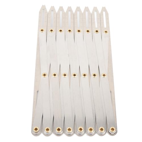 Erweitertes Nähgerät, 6,3 -Zoll -Aluminiumnähmessgeräte Gleicher Raumteiler Ausdehnen Teiler Lineal für Quilten und Handwerk, Einstellbares Nähknopfwerkzeug für Knöpfe Falten Erweitertes Nähgerät, 6,3 -Zoll -Aluminiumnähmessgeräte Gleicher Raumteiler Ausdehnen Teiler Lineal für Quilten und Handwerk, Einstellbares Nähknopfwerkzeug für Knöpfe Falten von TOPINCN