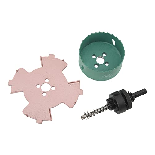 Grenzlosen Legierungsstahl - -Lochöffner Effizient Schnitte für die Gipstafel Holzbrett mit Hex Shank -Mittelbohrmaschine Bit Inner Loch Opener Counterunk Hole Tool (65 mm) (75 mm) von TOPINCN