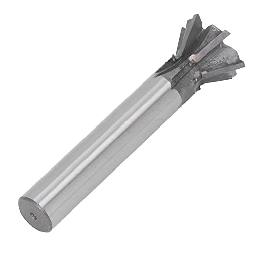 Hochleistung 30 Mm 6 Flötenkarbid -Schwalbenschwanzschneider mit 60 -Grad -Klinge für die Evakuierung für Glatte Chips, Ideal für Leichtmetallstahlmühlenbetriebe von TOPINCN