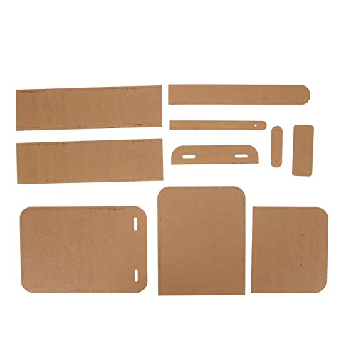 Kleine Größe, Präzise Geschnittene, Transparente Design -Acryl -Vorlage für Taillenbeutel DIY -Handwerk, Wiederverwendbare Leichte Schablone mit Positionslinie, Schutzfilm für von TOPINCN