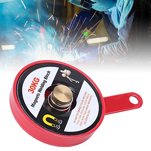 Magneter Erdungsmodelle Klemme Rotlegierter Stahl 30 Kg Absaugung, Bequemer, Hochwertiger Qualitäten für das Schweißwerkzeug von TOPINCN