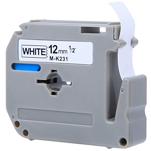 TOPINCN 12mm Etiketten Band Ersetzen Kompatibel mit PT 65 PT 70 80 Etiketten Hersteller, Label Maker Nachfüll-Ersatz-PET-Zubehör Fit für Drucker TOPINCN 12mm Etiketten Band Ersetzen Kompatibel mit PT 65 PT 70 80 Etiketten Hersteller, Label Maker Nachfüll-Ersatz-PET-Zubehör Fit für Drucker von TOPINCN
