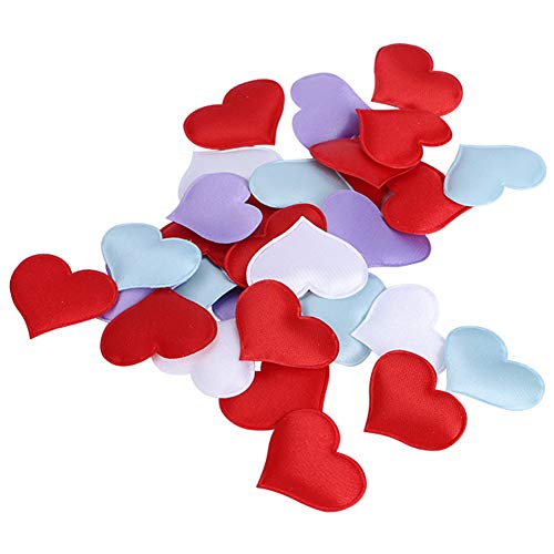 TOPINCN 500 Stück Valentinstagsbasteleien, Mehrfarbige Herzförmige Akzente, Partyzubehör Zum Jahrestag, DIY-Hochzeitsornamente, Handgefertigte Feierdekorationen für die (3,2 cm Farbmischung 500 TOPINCN 500 Stück Valentinstagsbasteleien, Mehrfarbige Herzförmige Akzente, Partyzubehör Zum Jahrestag, DIY-Hochzeitsornamente, Handgefertigte Feierdekorationen für die (3,2 cm Farbmischung 500 von TOPINCN