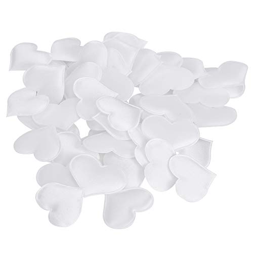 TOPINCN 500 Stück Valentinstagsbasteleien, Mehrfarbige Herzförmige Akzente, Partyzubehör Zum Jahrestag, DIY-Hochzeitsornamente, Handgefertigte Feierdekorationen für die (3,2 cm weiß 500 Stück/Pack) TOPINCN 500 Stück Valentinstagsbasteleien, Mehrfarbige Herzförmige Akzente, Partyzubehör Zum Jahrestag, DIY-Hochzeitsornamente, Handgefertigte Feierdekorationen für die (3,2 cm weiß 500 Stück/Pack) von TOPINCN