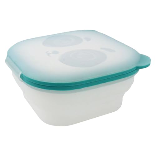 TOPINCN 800 Ml 27oz Silikon Lebensmittelvorratsbehälter, Magnetverschluss Autoversiegelung Lebensmittelkonservierungskasten, Zusammenklappbarer Lebensmittelvorratsbehälter mit Deckel, TOPINCN 800 Ml 27oz Silikon Lebensmittelvorratsbehälter, Magnetverschluss Autoversiegelung Lebensmittelkonservierungskasten, Zusammenklappbarer Lebensmittelvorratsbehälter mit Deckel, von TOPINCN