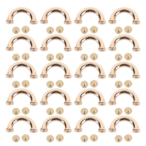 TOPINCN Bag D -Ringanschluss, Metall -Rucksack -Handtasche Zubehör Multifunktional Anschluss Schnallen Schnallen Häppchen für Bag Hanger -Geldbörse Handwerk von TOPINCN