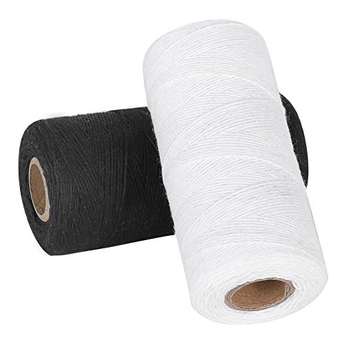TOPINCN Baumwollwebegarn Warp Faden Stickmaschine Faden 250 M Weich Natürliche Baumwolle für Teppich Deckenbänder für Zuhause TOPINCN Baumwollwebegarn Warp Faden Stickmaschine Faden 250 M Weich Natürliche Baumwolle für Teppich Deckenbänder für Zuhause von TOPINCN