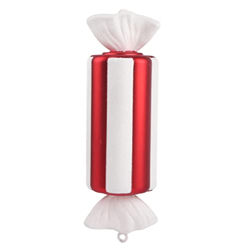TOPINCN Candy Cane Ornament, Roter Weißer Weihnachtsbaumanhänger, DIY Lollipops Weihnachtsdekor, Große Hängs -Süßigkeiten -Dekoration mit Windmühlenform für Urlaubsfeier, Home Festive (Sortierte von TOPINCN