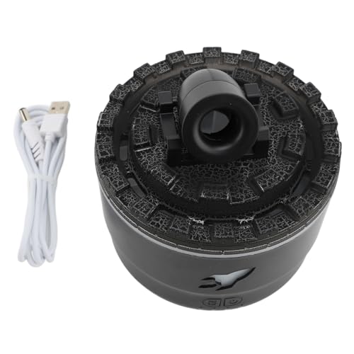 TOPINCN Diffusor für ätherische Öle, Aromatherapie, Duftöl-Luftbefeuchter, Verdampfer mit Farbigem LED-Licht, Kühler Nebel, Luftbefeuchter, Duftdiffusor, Aromatherapie-Gerät für (Black) von TOPINCN