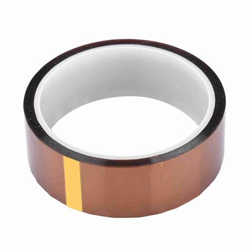 TOPINCN Hocher Extensibilitätshaltiges Isolationsband für Langzeitanwendung 33 M*0,55 Mm 250-300 ℃ Wärmefestes Klebeband (30 mm breit) von TOPINCN