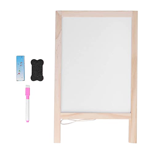 TOPINCN Kinder-Staffelei, Holz-Kunst-Staffelei, Verstellbare Stand-Staffelei, Doppelseitige Zeichen-Staffelei, Whiteboard und Kreidetafel für Kinder, Kleinkinder, Geburtstage TOPINCN Kinder-Staffelei, Holz-Kunst-Staffelei, Verstellbare Stand-Staffelei, Doppelseitige Zeichen-Staffelei, Whiteboard und Kreidetafel für Kinder, Kleinkinder, Geburtstage von TOPINCN
